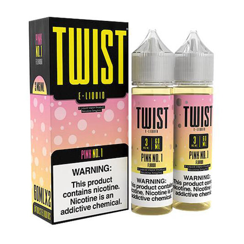 Twist Liquids - Pink No 1 - 2x60ml Bottles Box | Kure Vapes