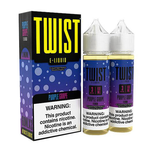 Twist Liquids - Purple Grape - 2x60ml Bottles Box | Kure Vapes
