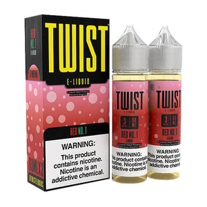 Twist Liquids - Red No 1 - 2x60ml Bottles Box | Kure Vapes
