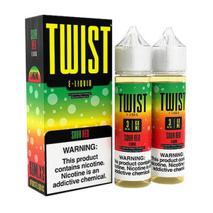 Twist Liquids - Sour Red - 2x60ml Bottles Box | Kure Vapes