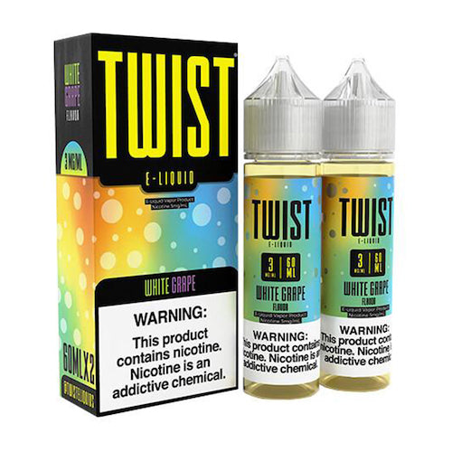 Twist Liquids - White Grape - 2x60ml Bottles Box | Kure Vapes