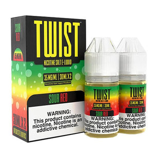 Twist SALTS Sour Red Twin Pack eJuice | Cheap eJuice