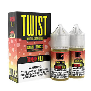 Twist Salts - Crimson No 1 - 2x30ml Bottles Box | Kure Vapes