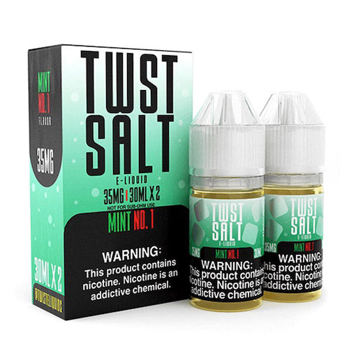 Twist Salts - Mint No 1 - 2x30ml Bottles Box | Kure Vapes
