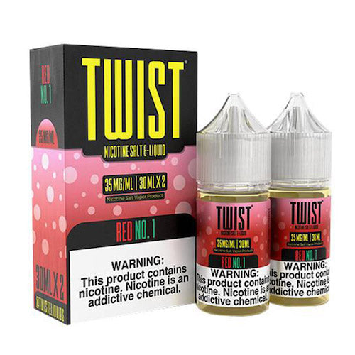 Twist Salts - Red No 1 - 2x30ml Bottles Box | Kure Vapes