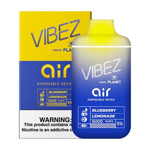 Vibez Air 6K Blueberry Lemonade Disposable Vape Pen - eJuice.Deals