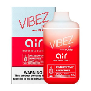 Vibez Air 6K Dragonfruit Refresher Disposable Vape Pen - eJuice.Deals