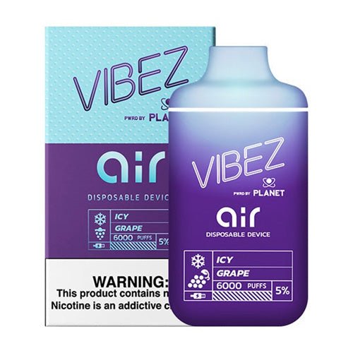 Vibez Air 6K Icy Grape Disposable Vape Pen - eJuice.Deals