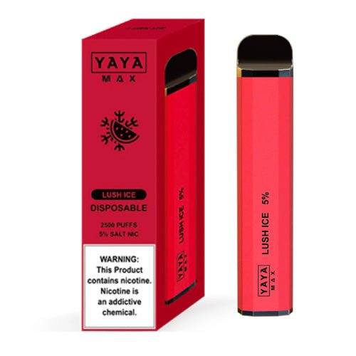 YAYA MAX 2500 NTN Lush Ice Disposable Vape Pen - eJuice.Deals