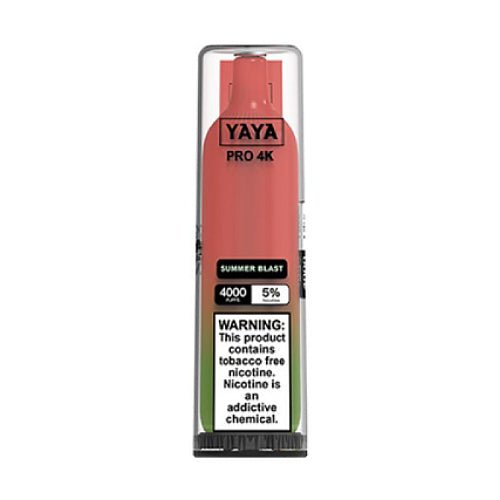 YAYA Pro 4K NTN Summer Blast Disposable Vape Pen - eJuice.Deals