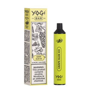 Yogi Bar 4500 Grape Aloe Ice Disposable Vape Pen - eJuice.Deals